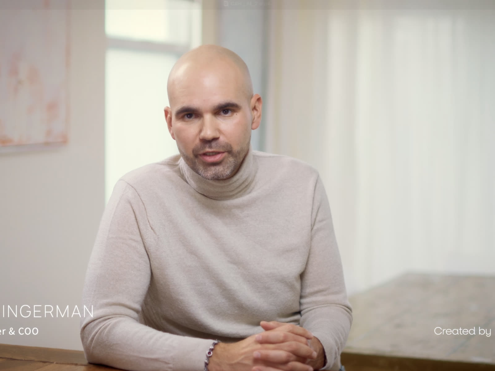 Created By Humans: The argument · Story still