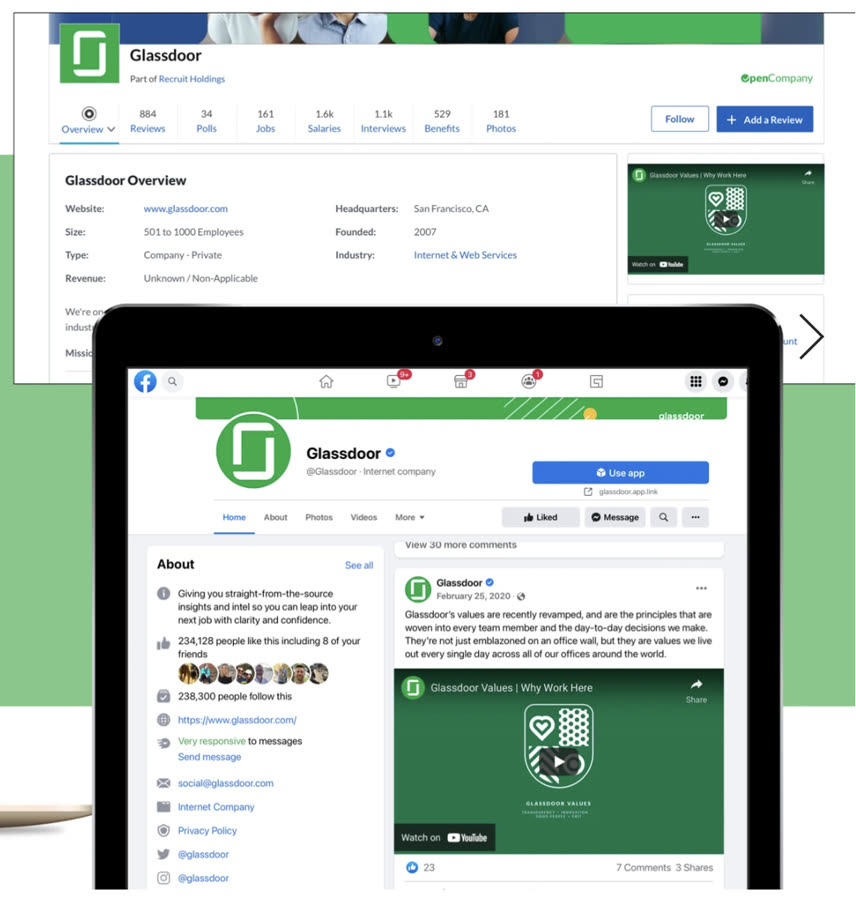 Glassdoor · Campaign creative