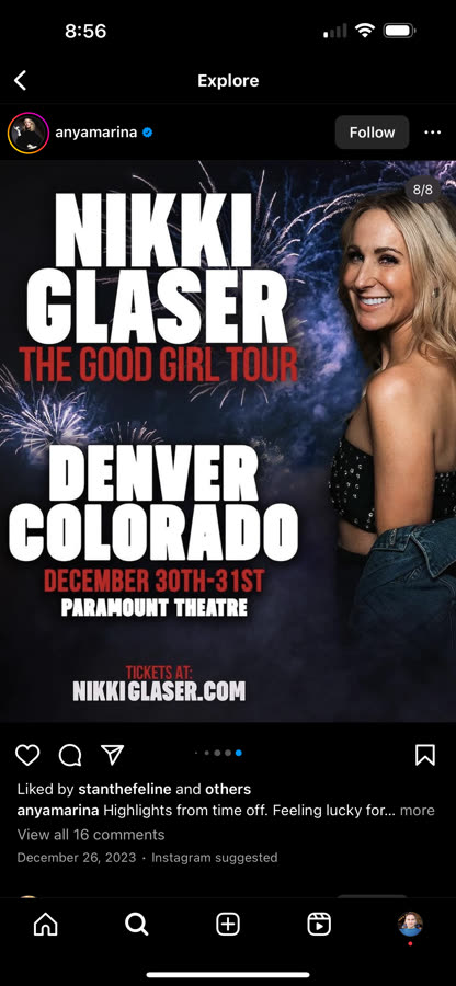 Nikki Glaser · Press & promo