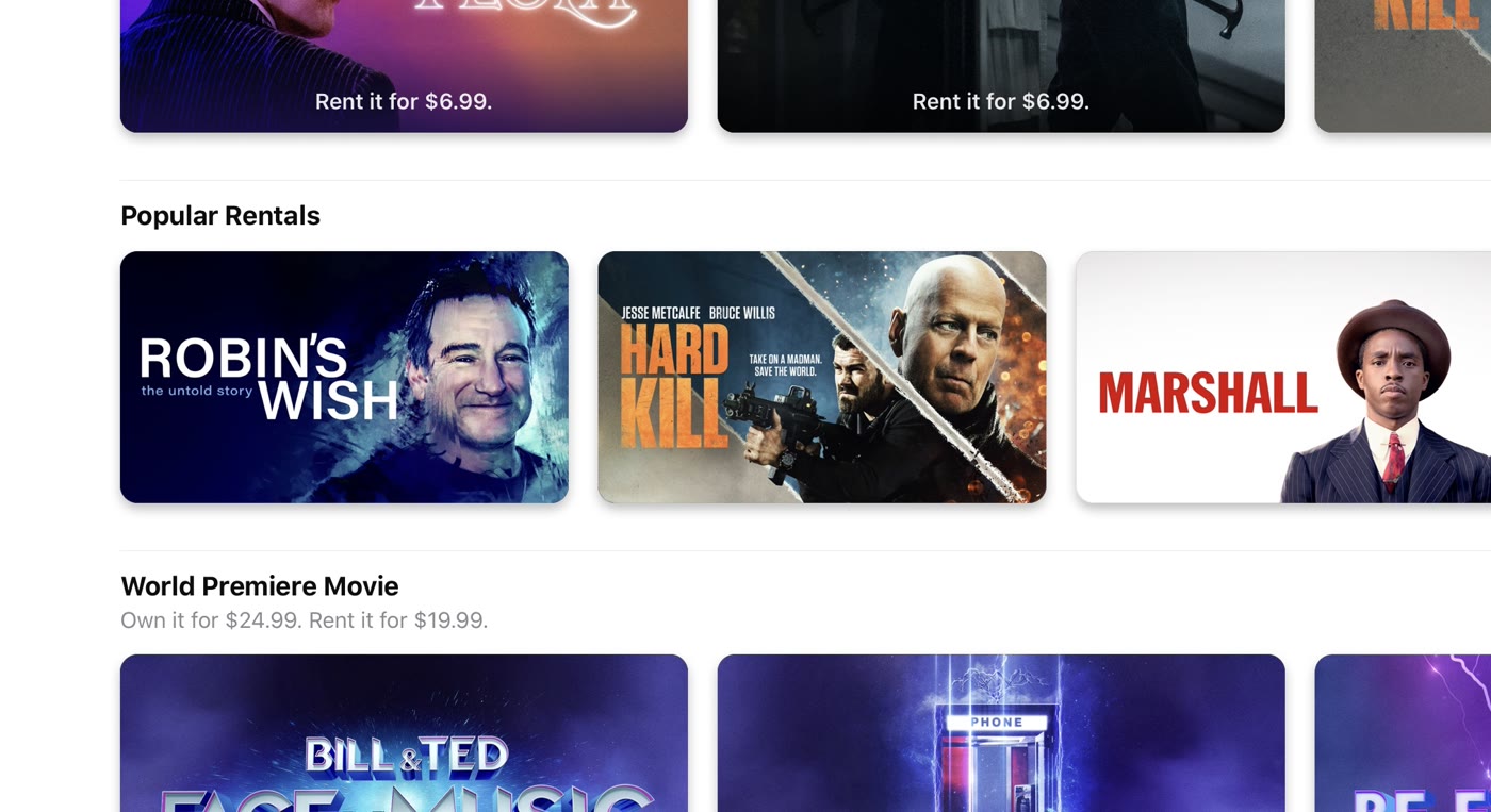 Robin's Wish · Apple TV · Popular Rentals