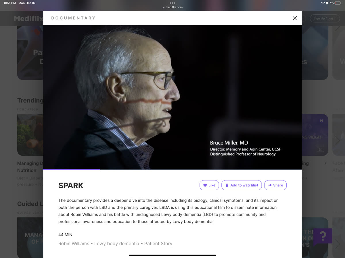 Spark · The film page